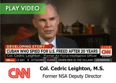 Annie Jennings PR Client Cedric Leighton Appearing On CNN